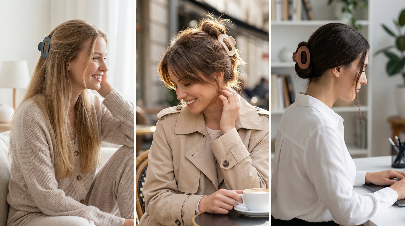 VORALIE Hair Accessories — stylish claw clips, scrunchies and combs for women lifestyle