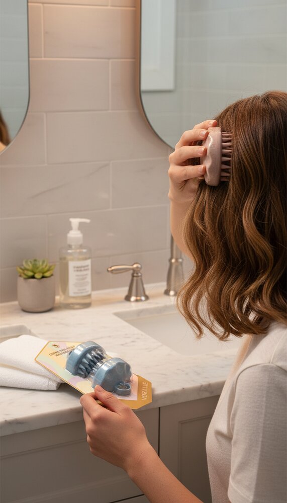 VORALIE body tools — scalp massagers and self-care tools lifestyle