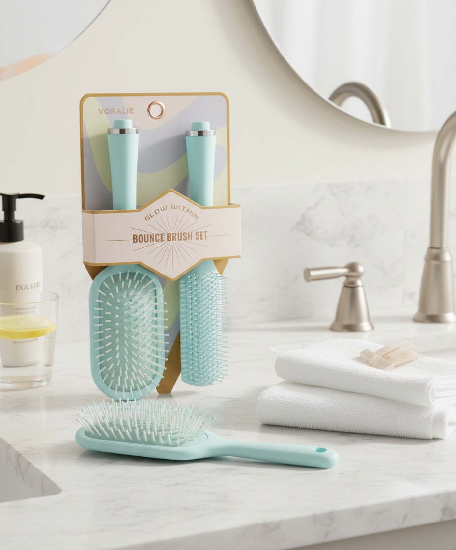 VORALIE Bounce Brush Set lifestyle