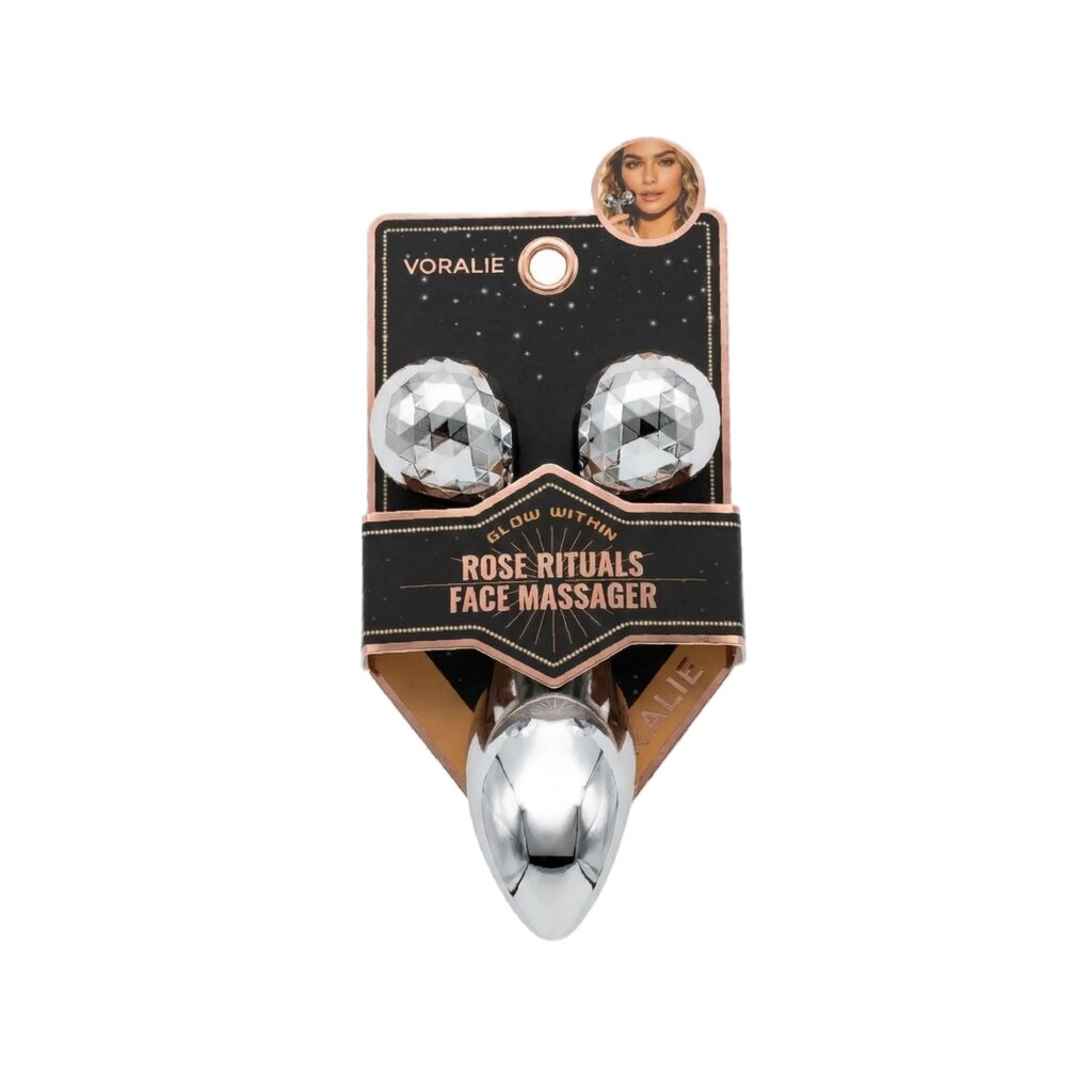 VR-37 Rosé Rituals Face Massager (Silver)
