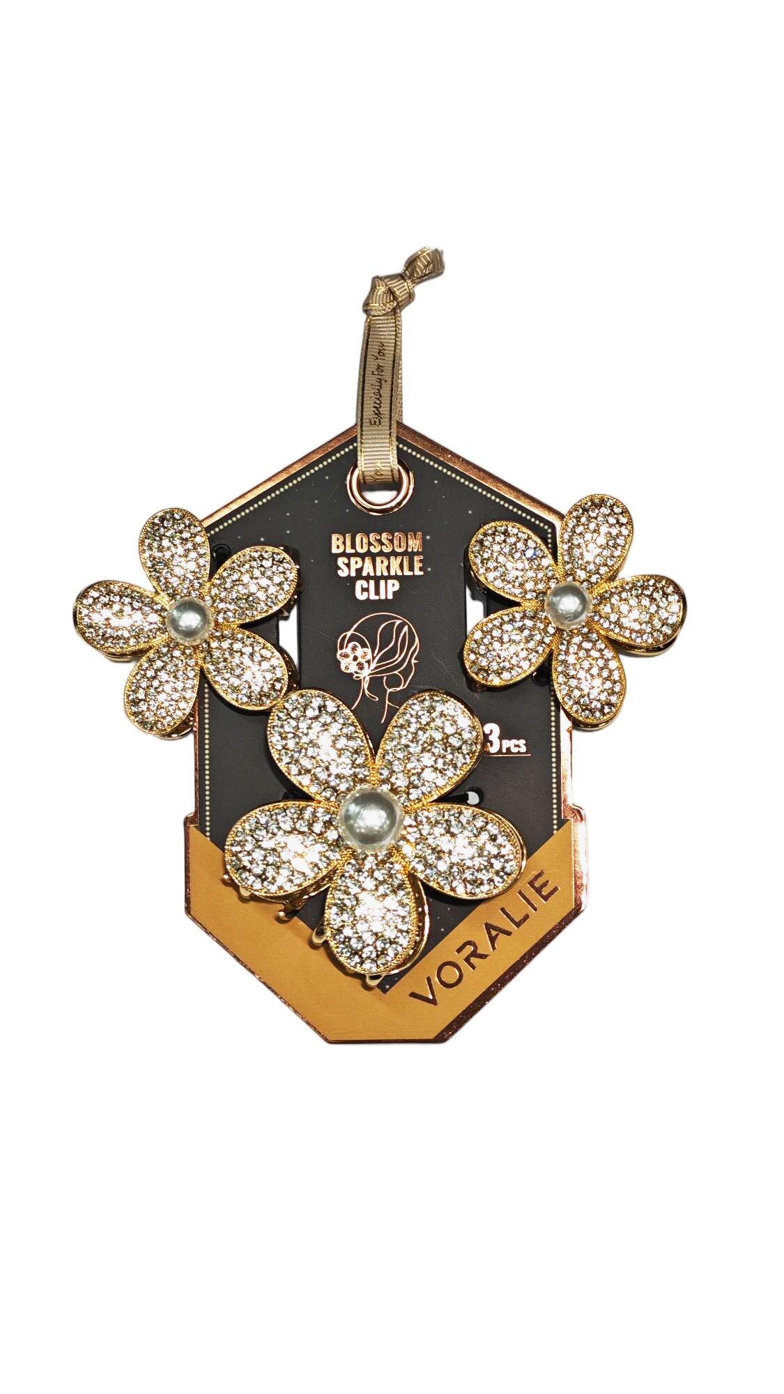 VR-53 Blossom Sparkle Clip (Gold)