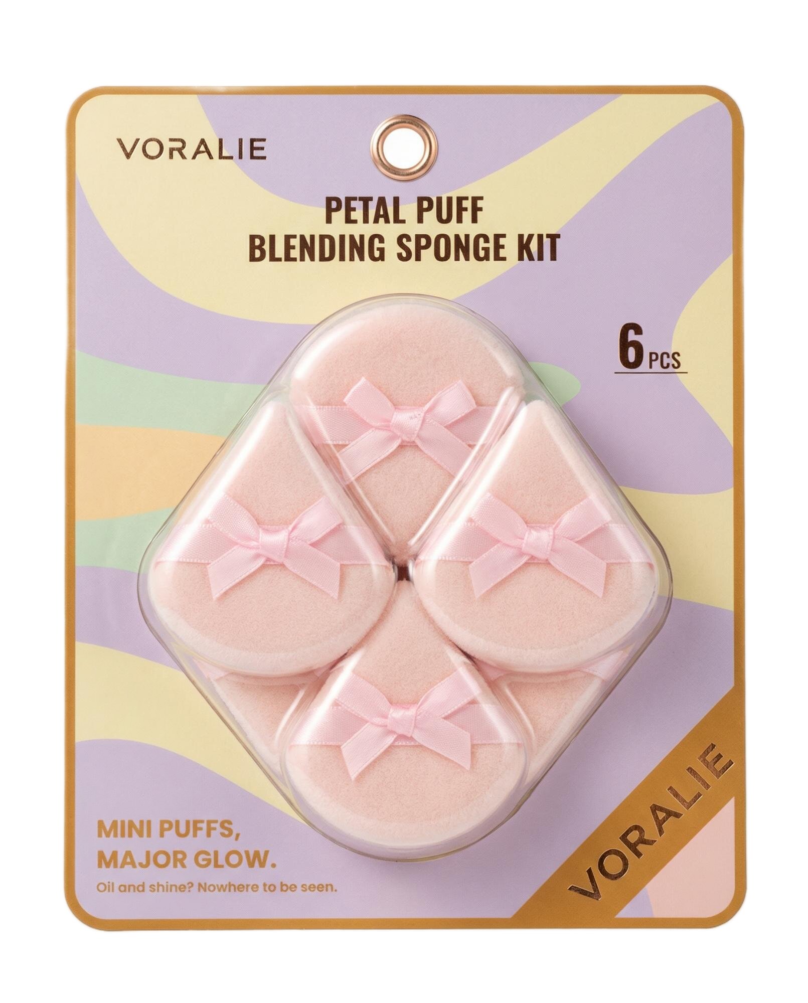 VR-39 Petal Puff Blending Sponge Kit (Pink)
